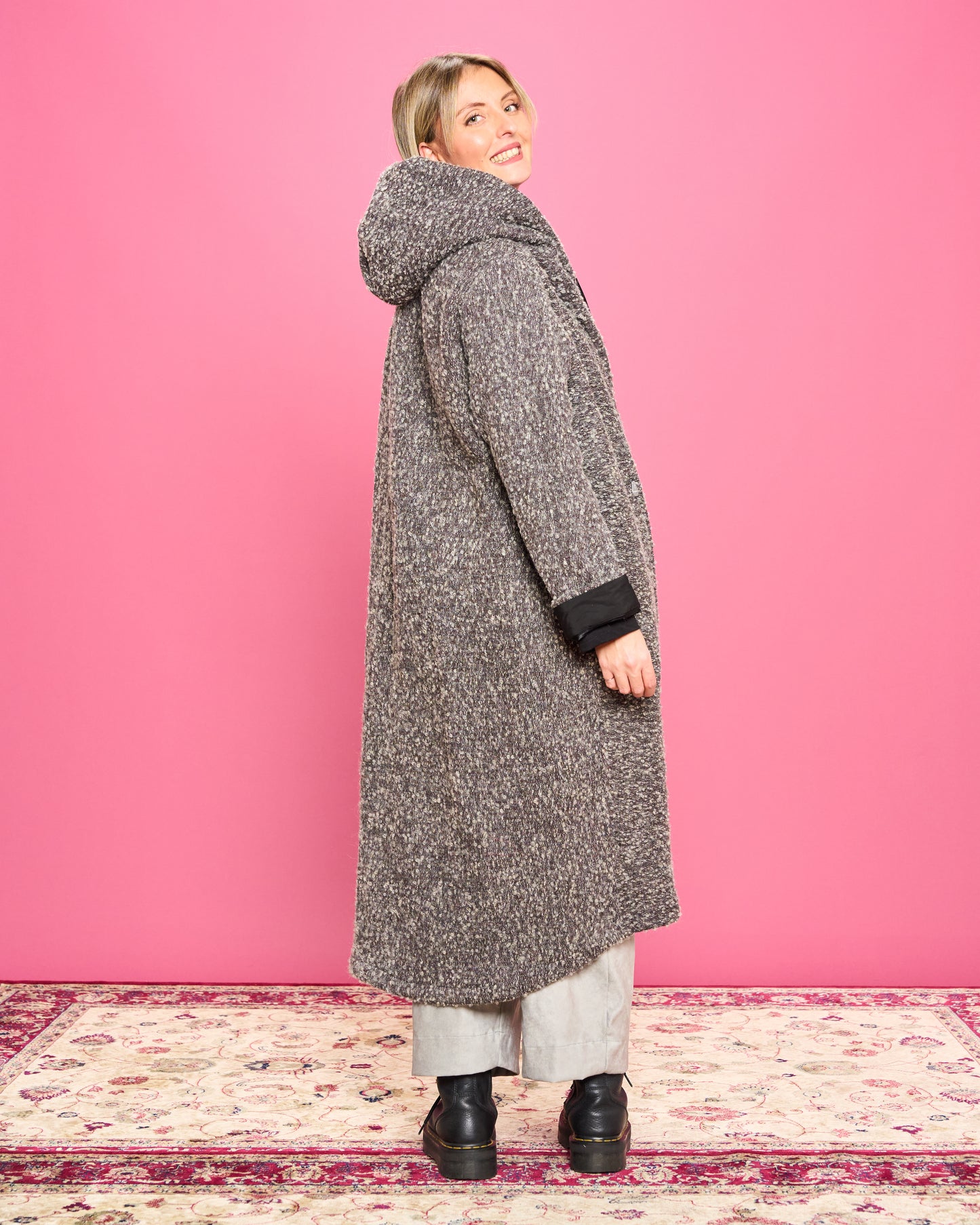 Shawl Boucle Coat