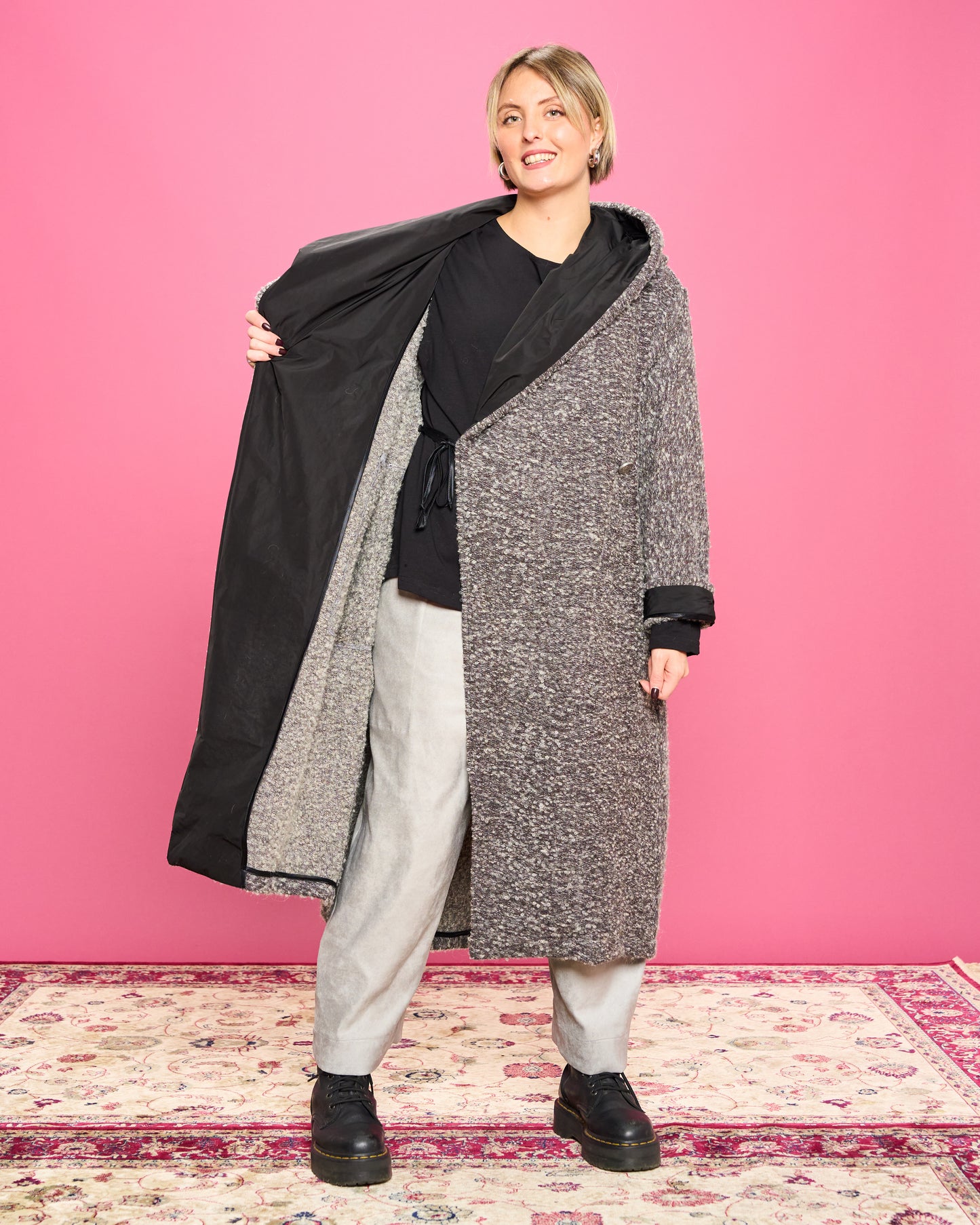 Shawl Boucle Coat