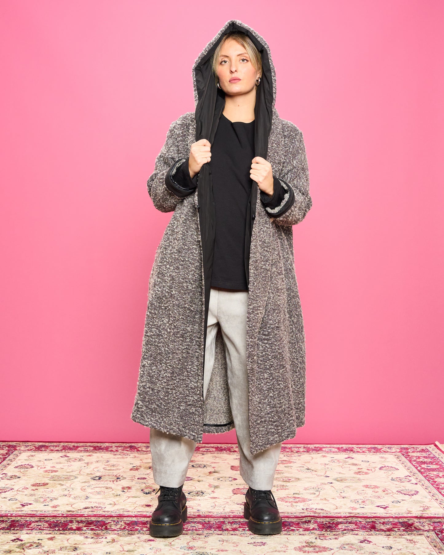 Shawl Boucle Coat