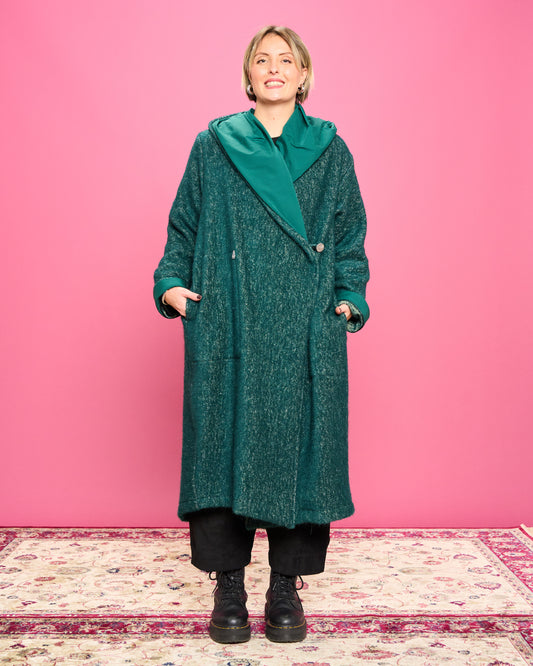 Shawl Boucle Coat