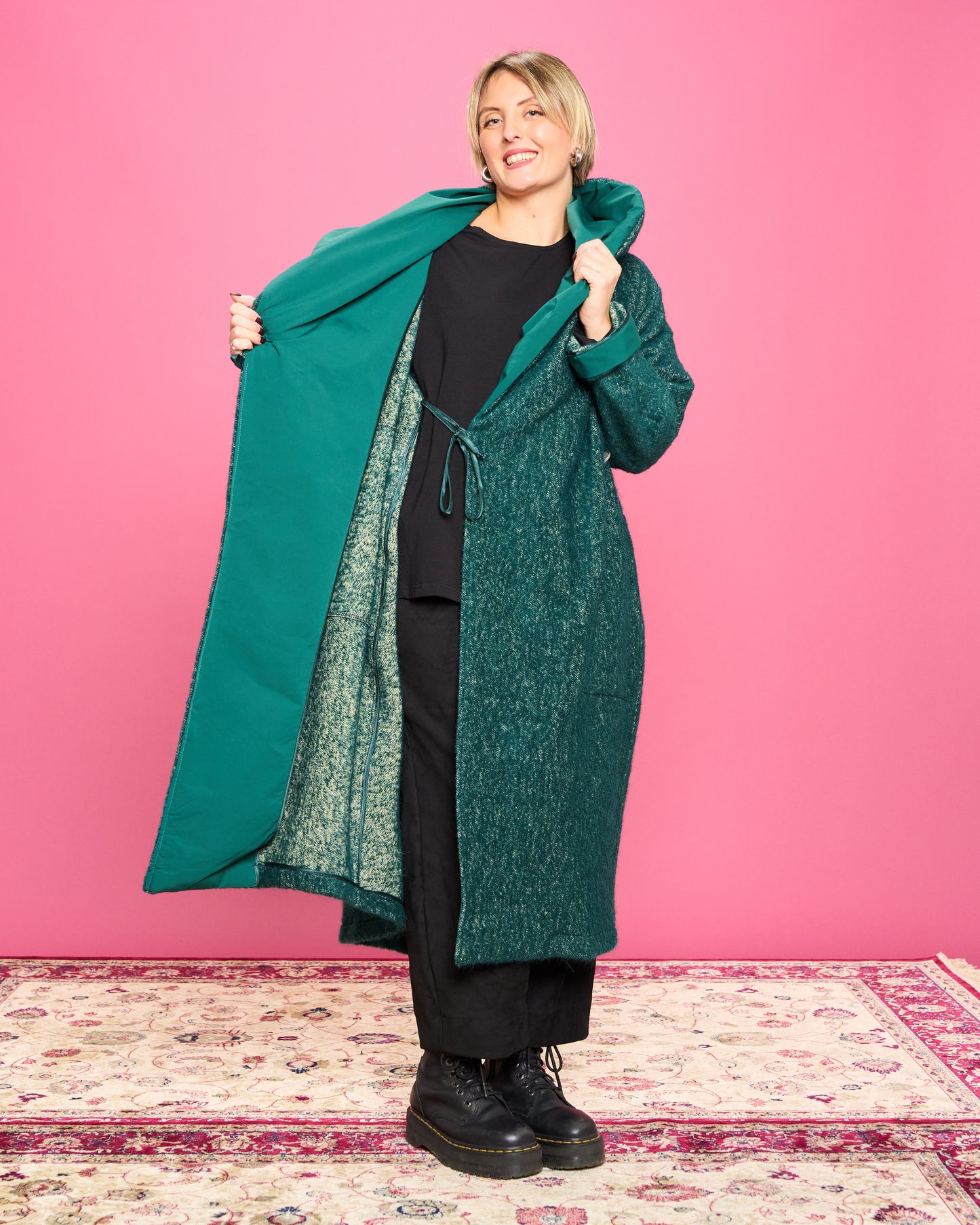 Shawl Boucle Coat