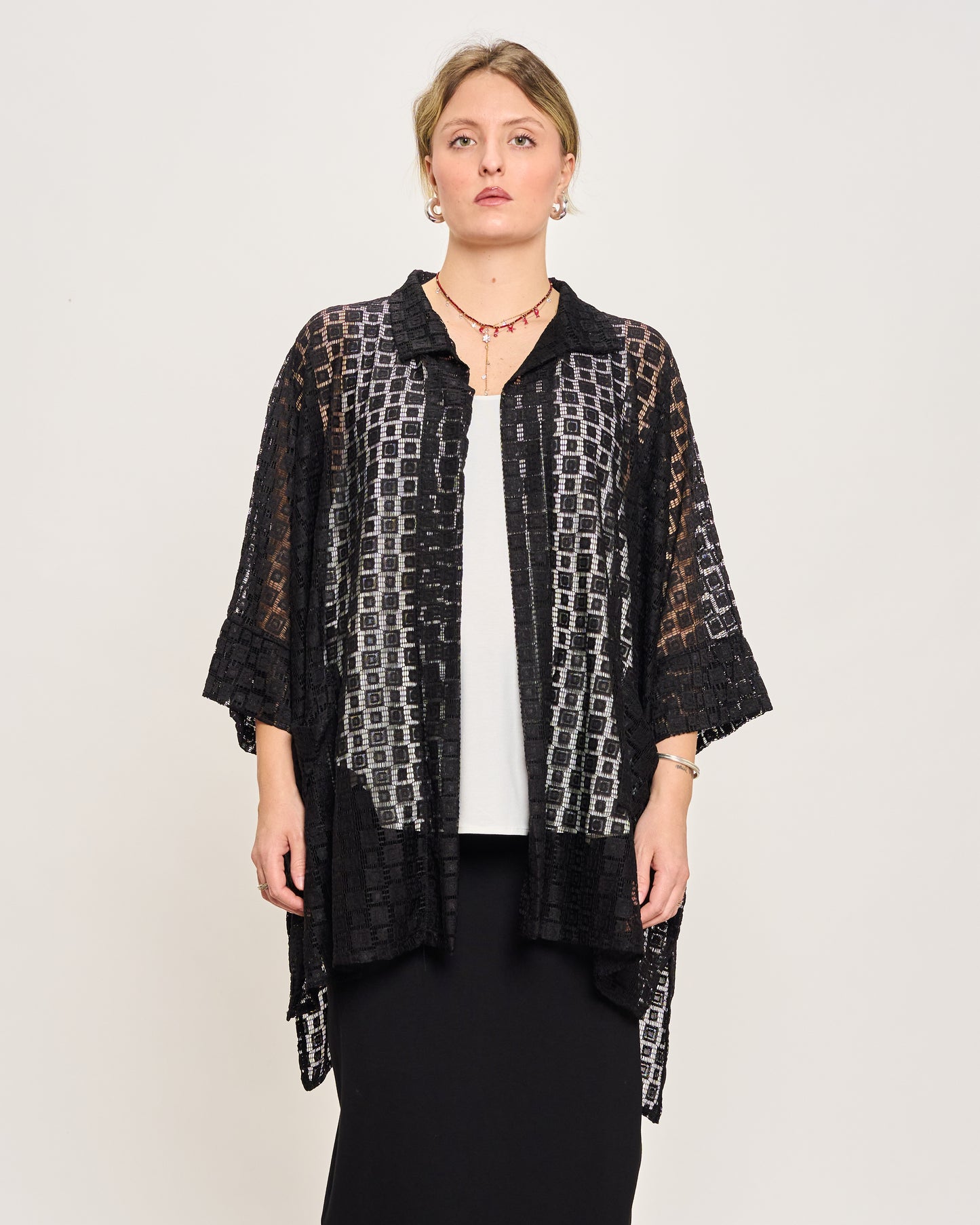 Macramé Overshirt
