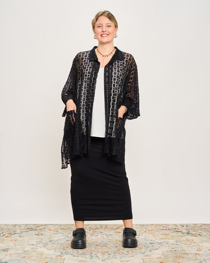 Macramé Overshirt
