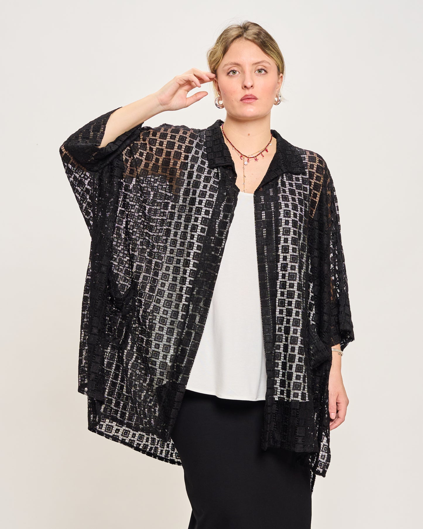 Macramé Overshirt