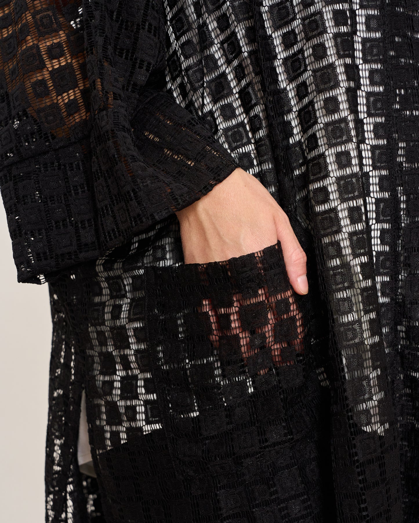 Macramé Overshirt