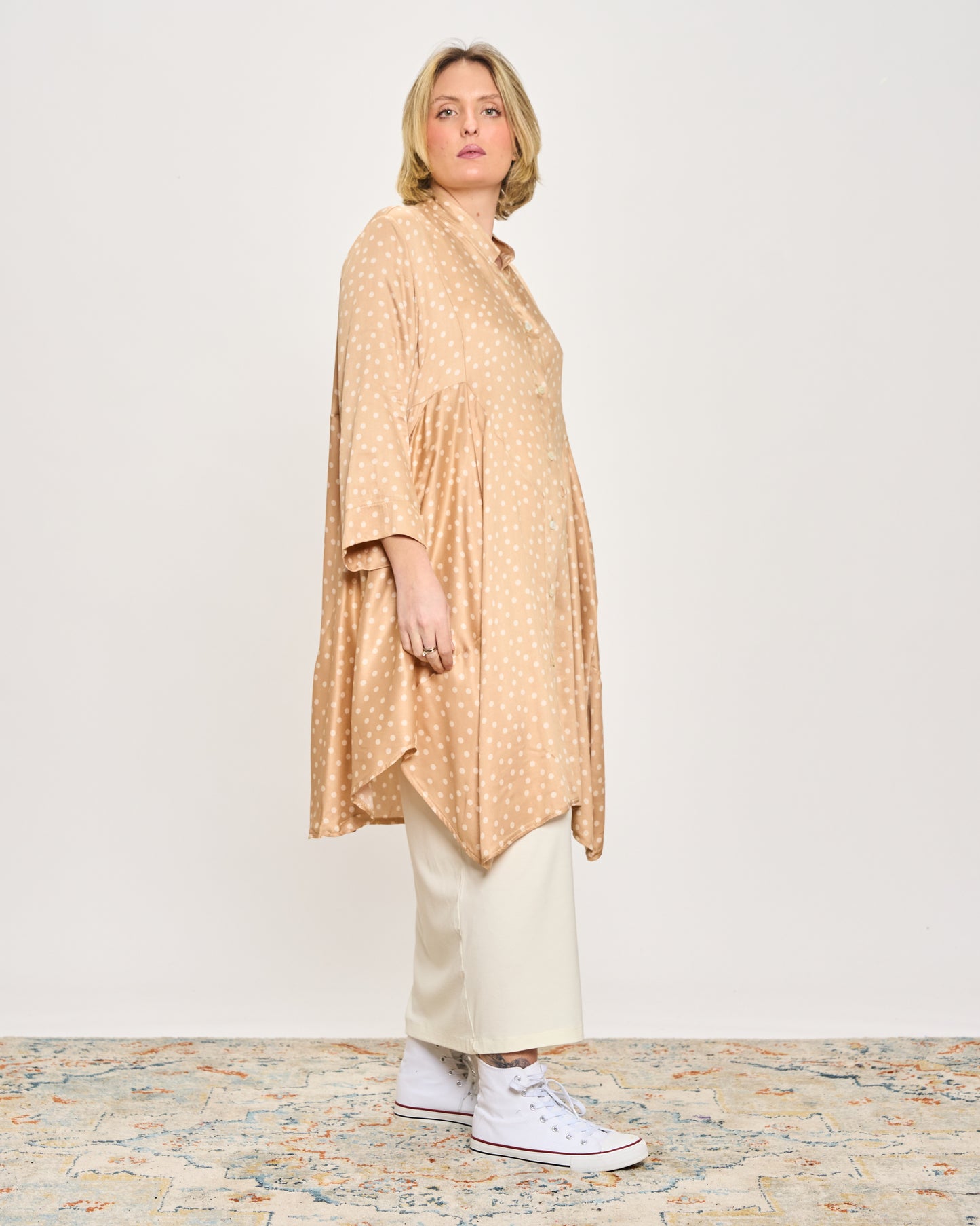 Camicia a Pois con Punte