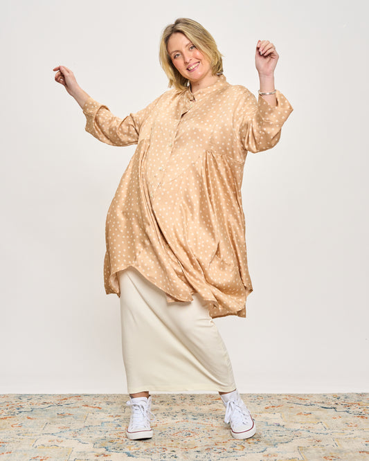 Camicia a Pois con Punte