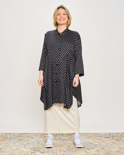 Camicia a Pois con Punte