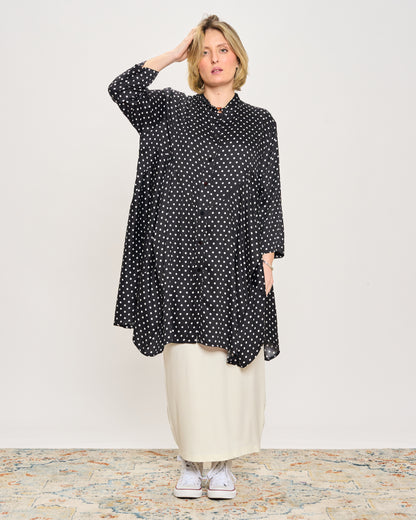 Camicia a Pois con Punte