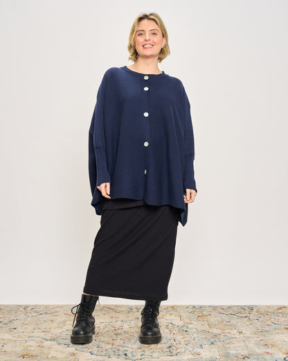 Maxi Cardigan in Cotone