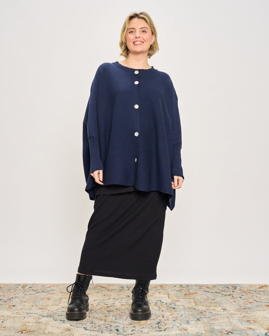 Maxi Cotton Cardigan