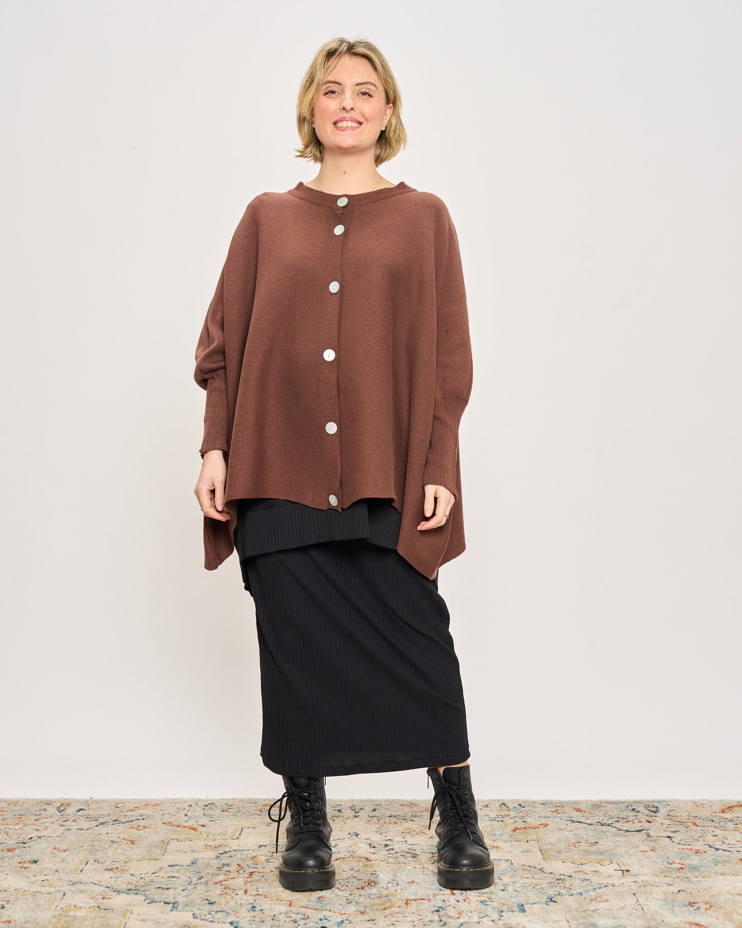 Maxi Cardigan in Cotone