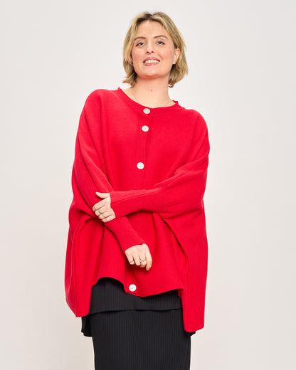 Maxi Cardigan in Cotone