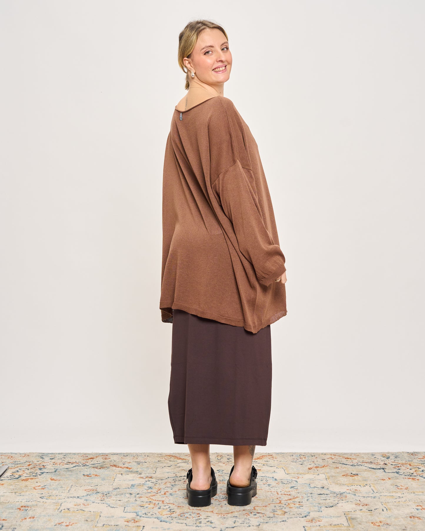 Maxi Maglieria Scollata