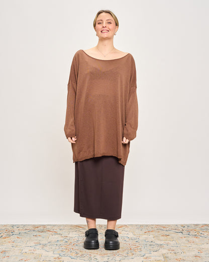 Maxi Maglieria Scollata