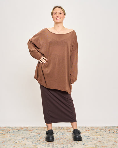 Maxi Maglieria Scollata