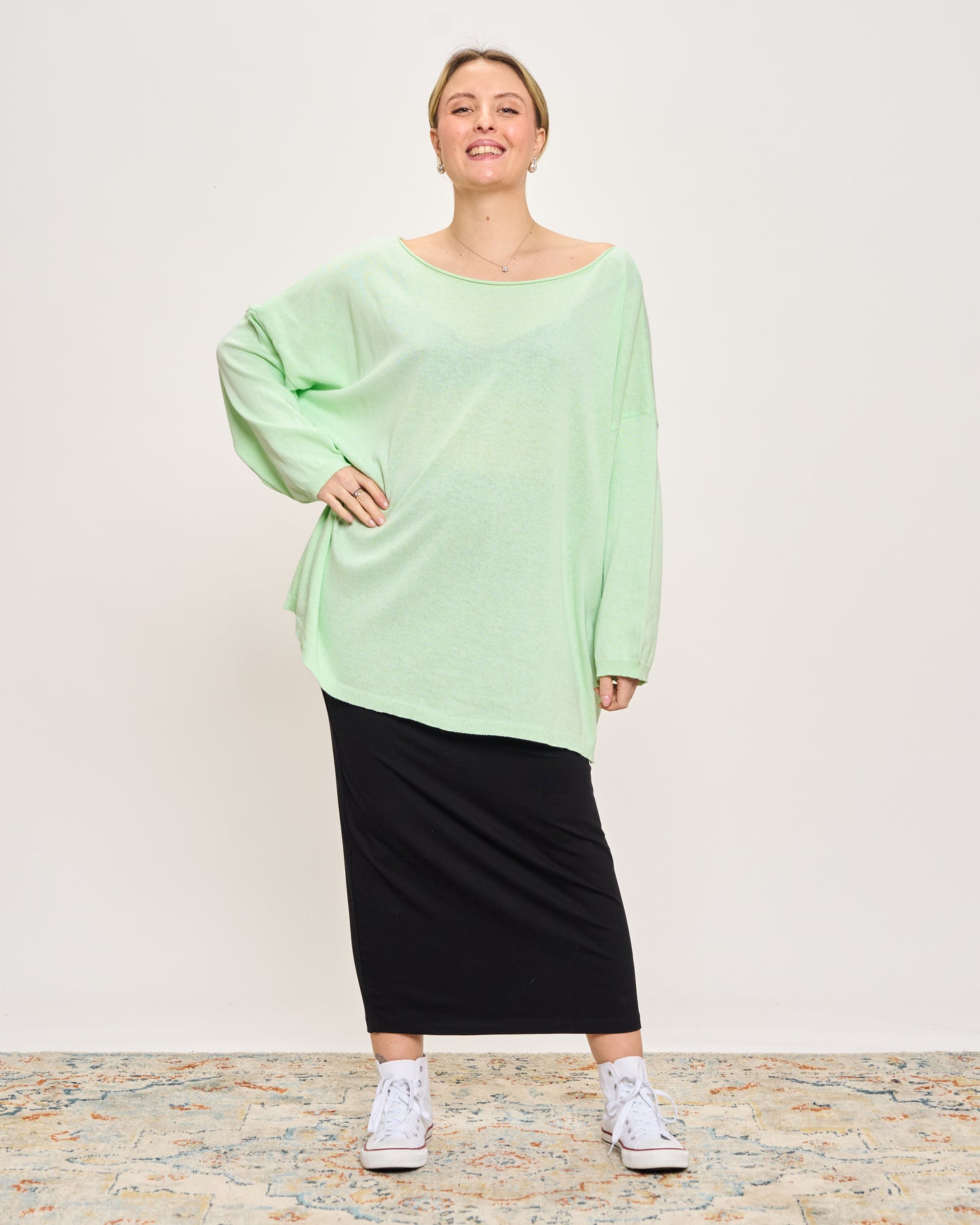 Maxi Maglieria Scollata