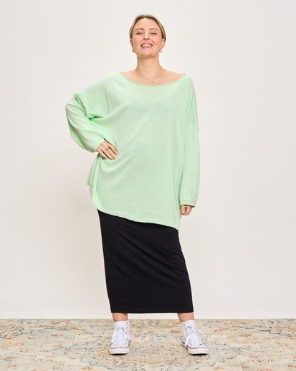 Maxi Maglieria Scollata