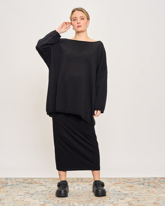 Maxi Low-Cut Knitwear
