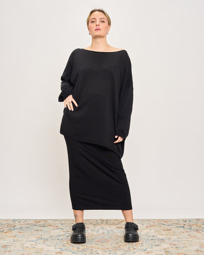 Maxi Maglieria Scollata