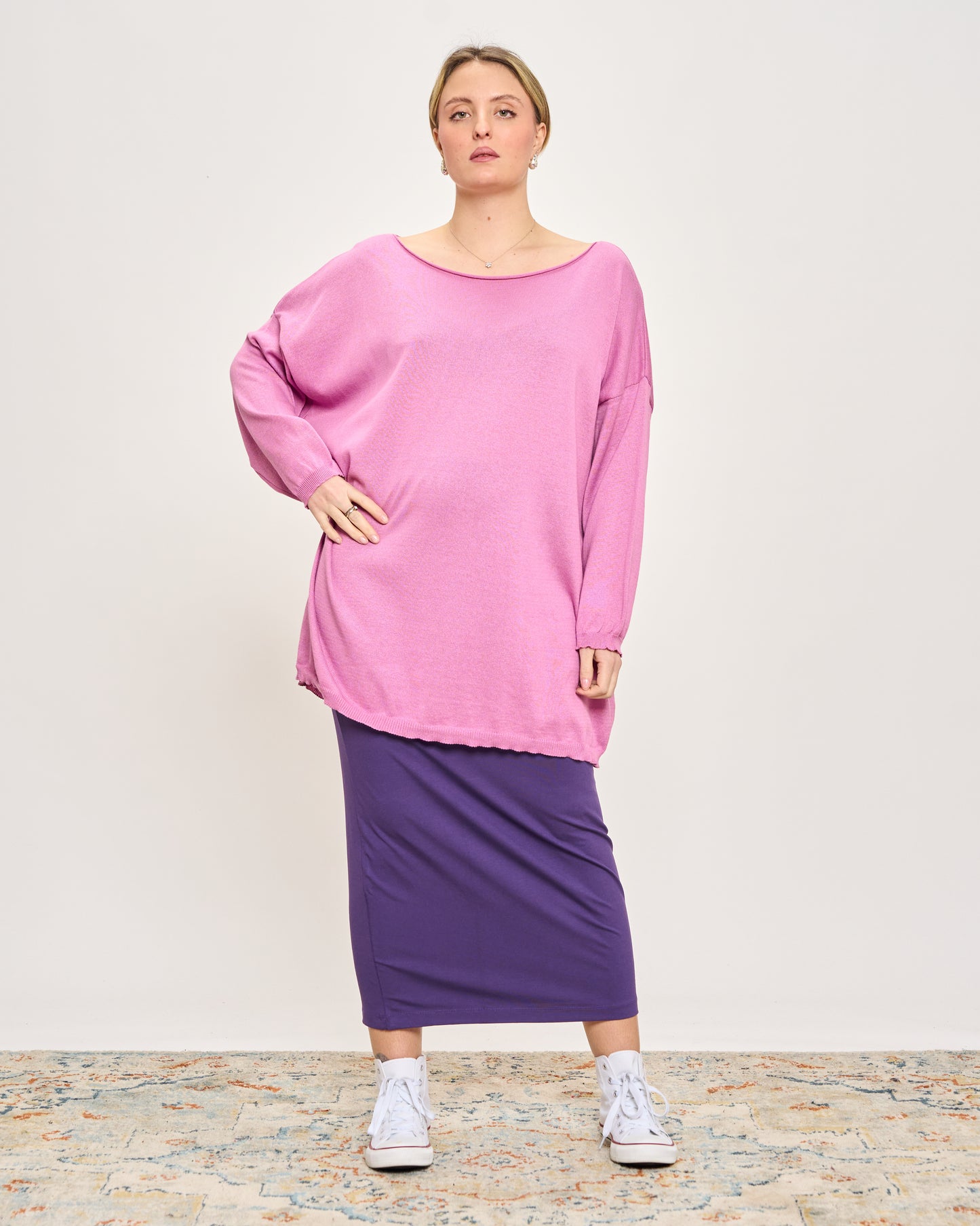 Maxi Maglieria Scollata