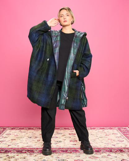 Double-Sided Wool Waterproof Jacket