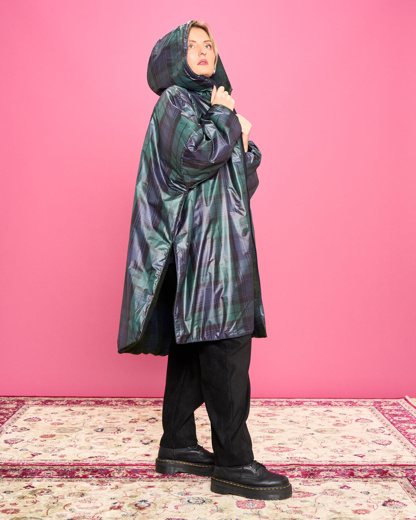 Double-Sided Wool Waterproof Jacket