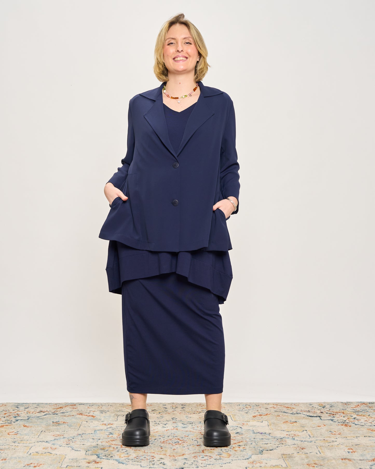 Two-Button Lapel Jacket