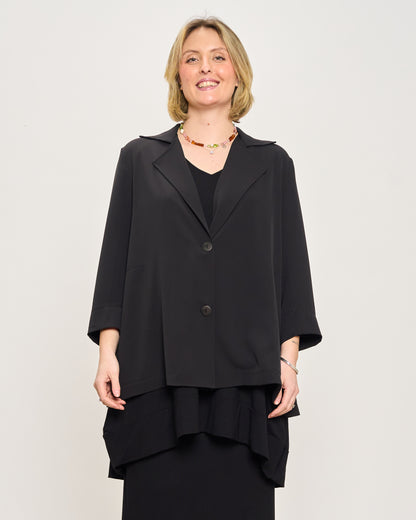 Two-Button Lapel Jacket