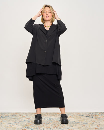 Two-Button Lapel Jacket