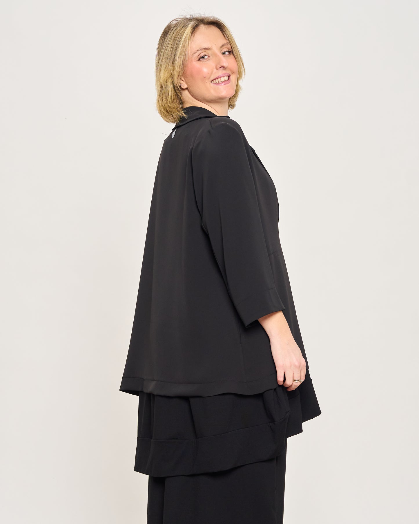 Two-Button Lapel Jacket