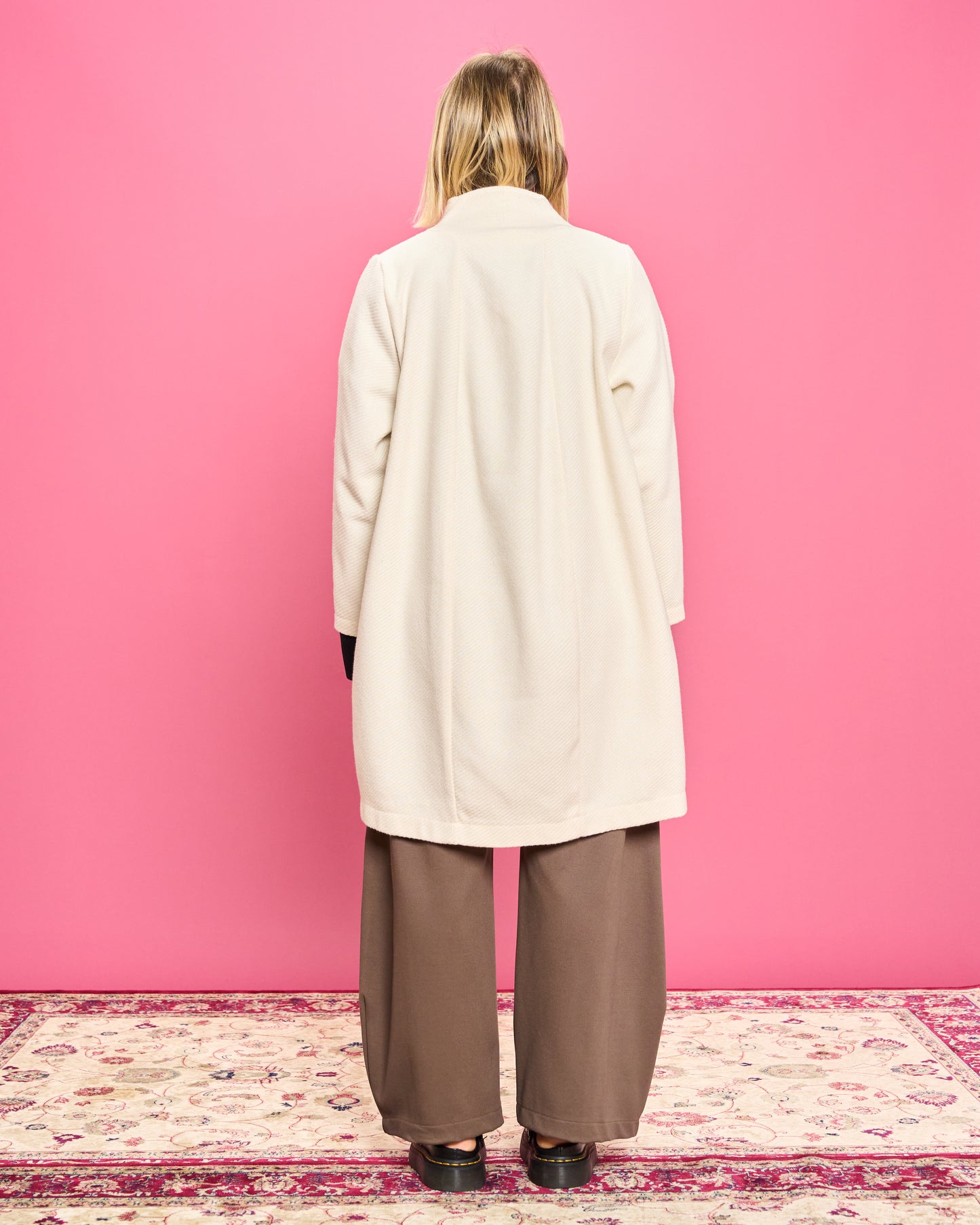 Cappotto "Cocomero" in Misto Lana