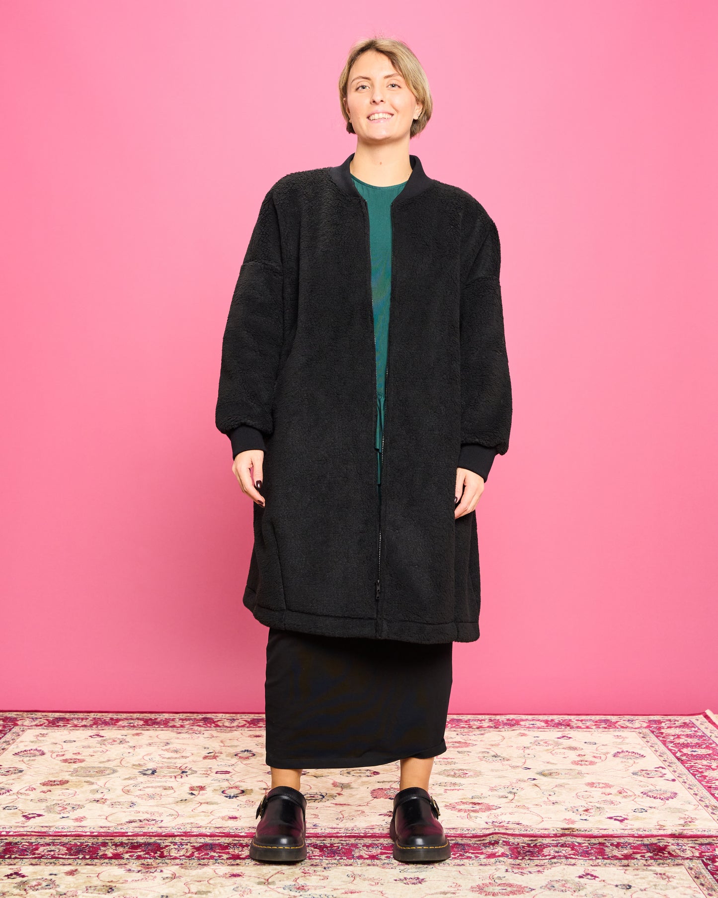 Giaccone in Eco-Pelliccia Termico con Costina