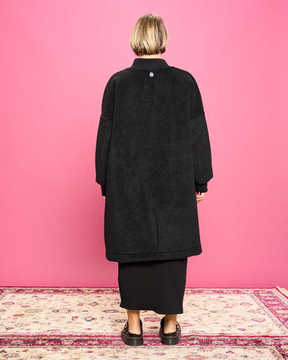 Giaccone in Eco-Pelliccia Termico con Costina