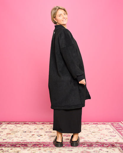 Giaccone in Eco-Pelliccia Termico con Costina