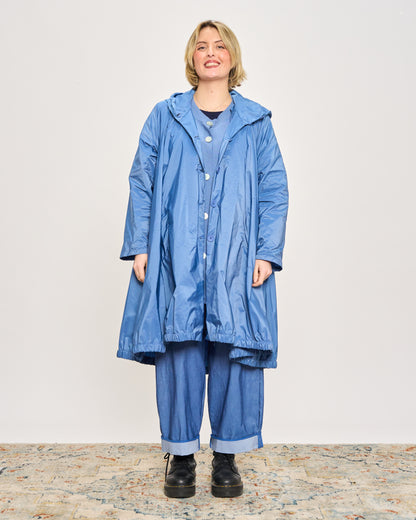 Impermeabile Stropicciato a Ruota