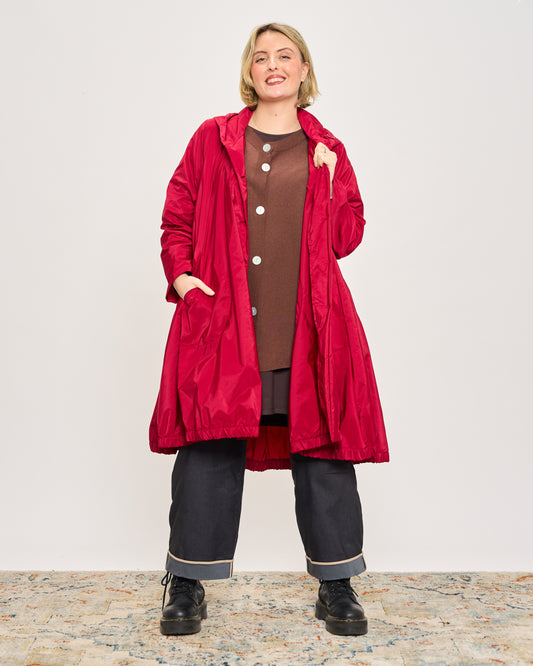 Wrinkled Wheel Raincoat