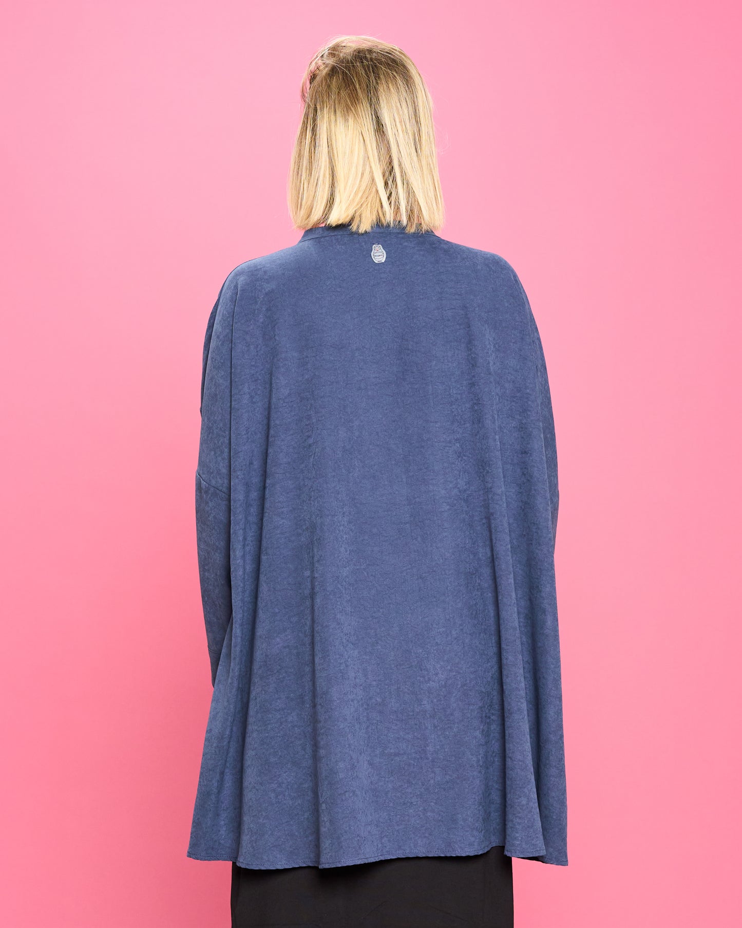 Ruffled Oversized Blouse