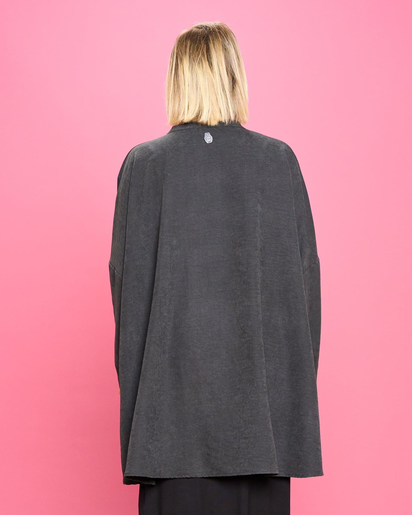 Ruffled Oversized Blouse