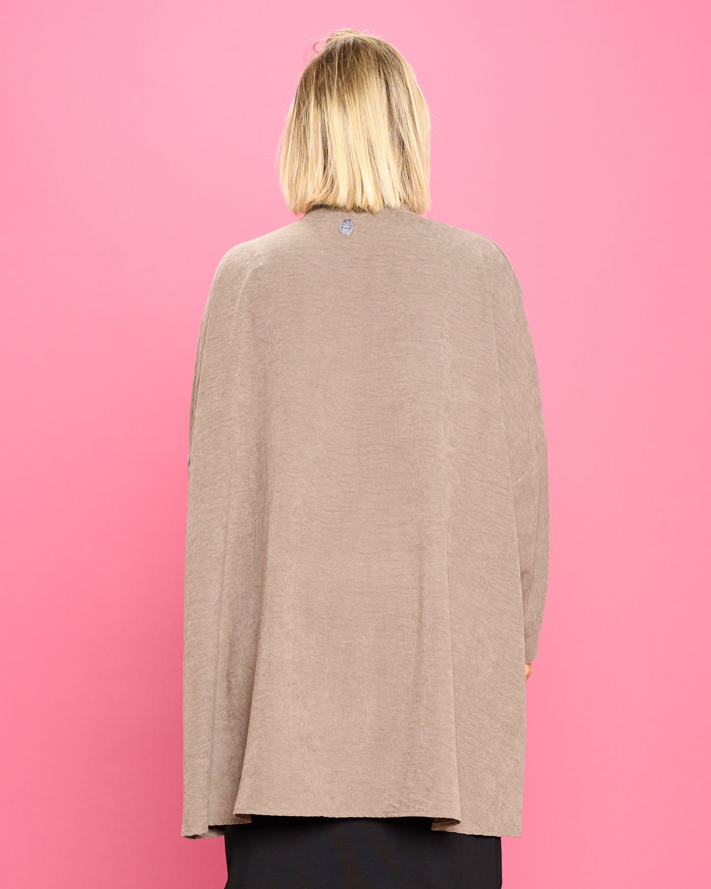 Ruffled Oversized Blouse