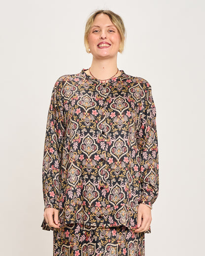 Camicia a Coreana Fantasia Cashmere