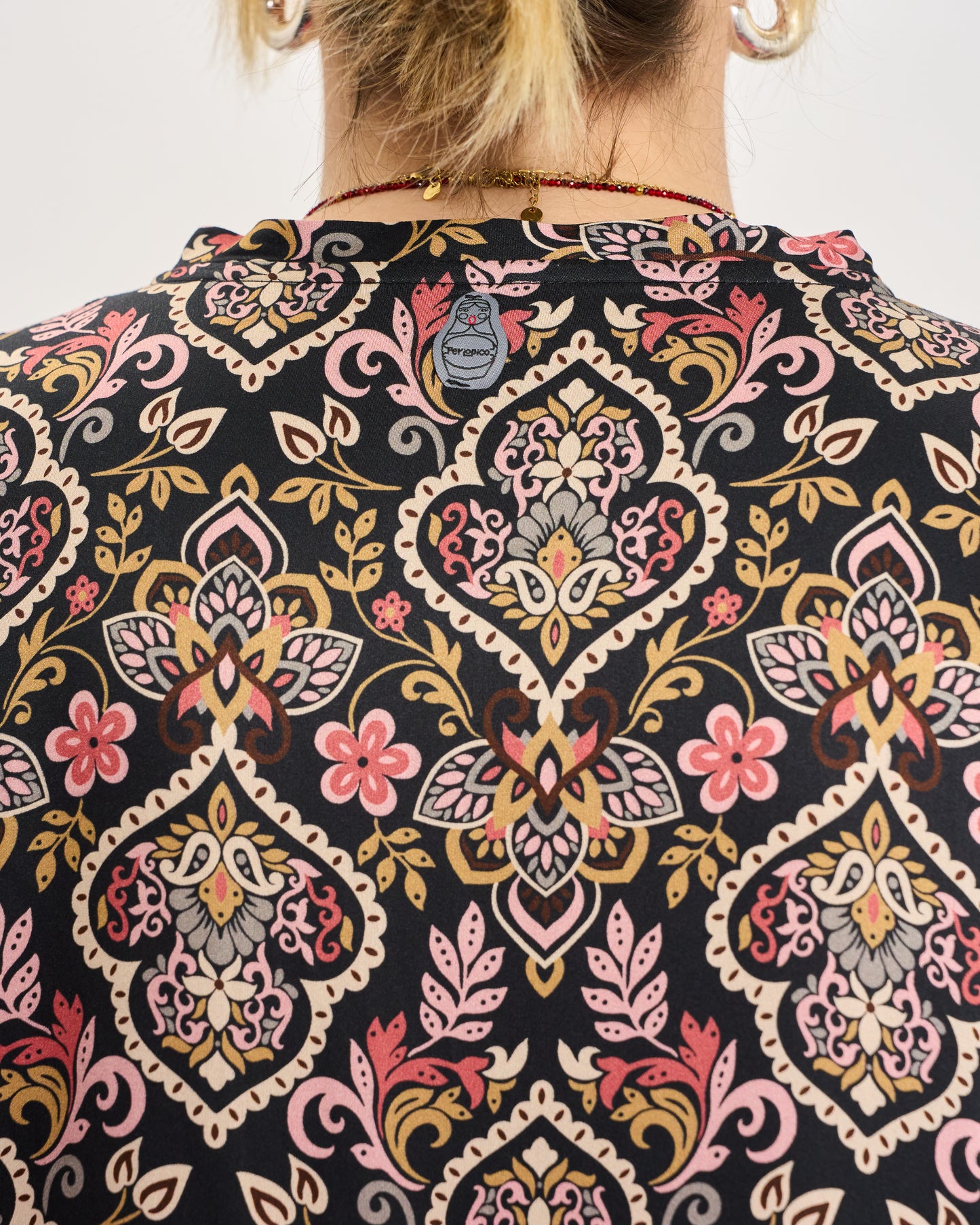 Camicia a Coreana Fantasia Cashmere