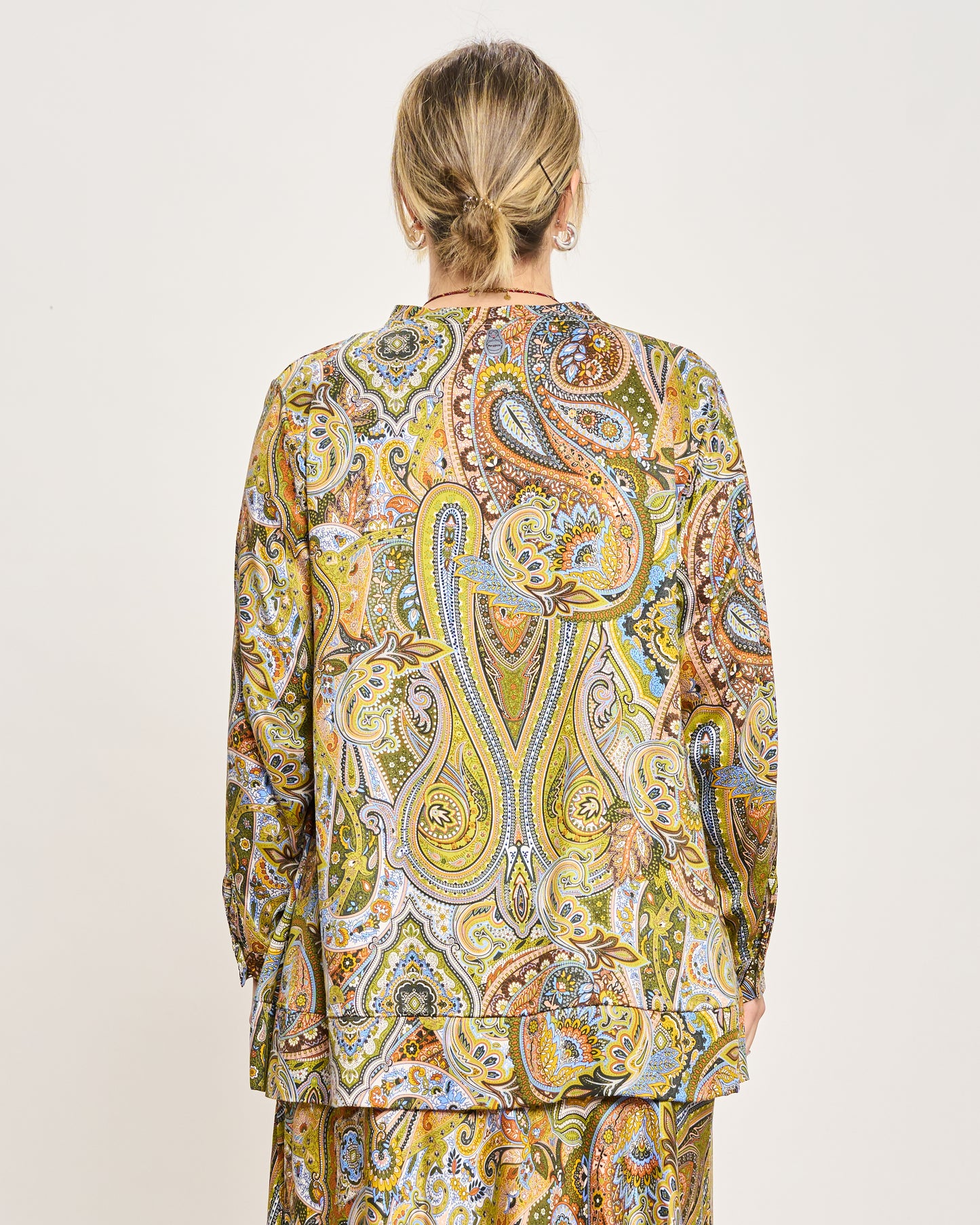 Camicia a Coreana Fantasia Cashmere