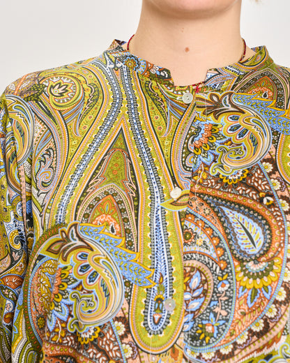 Camicia a Coreana Fantasia Cashmere