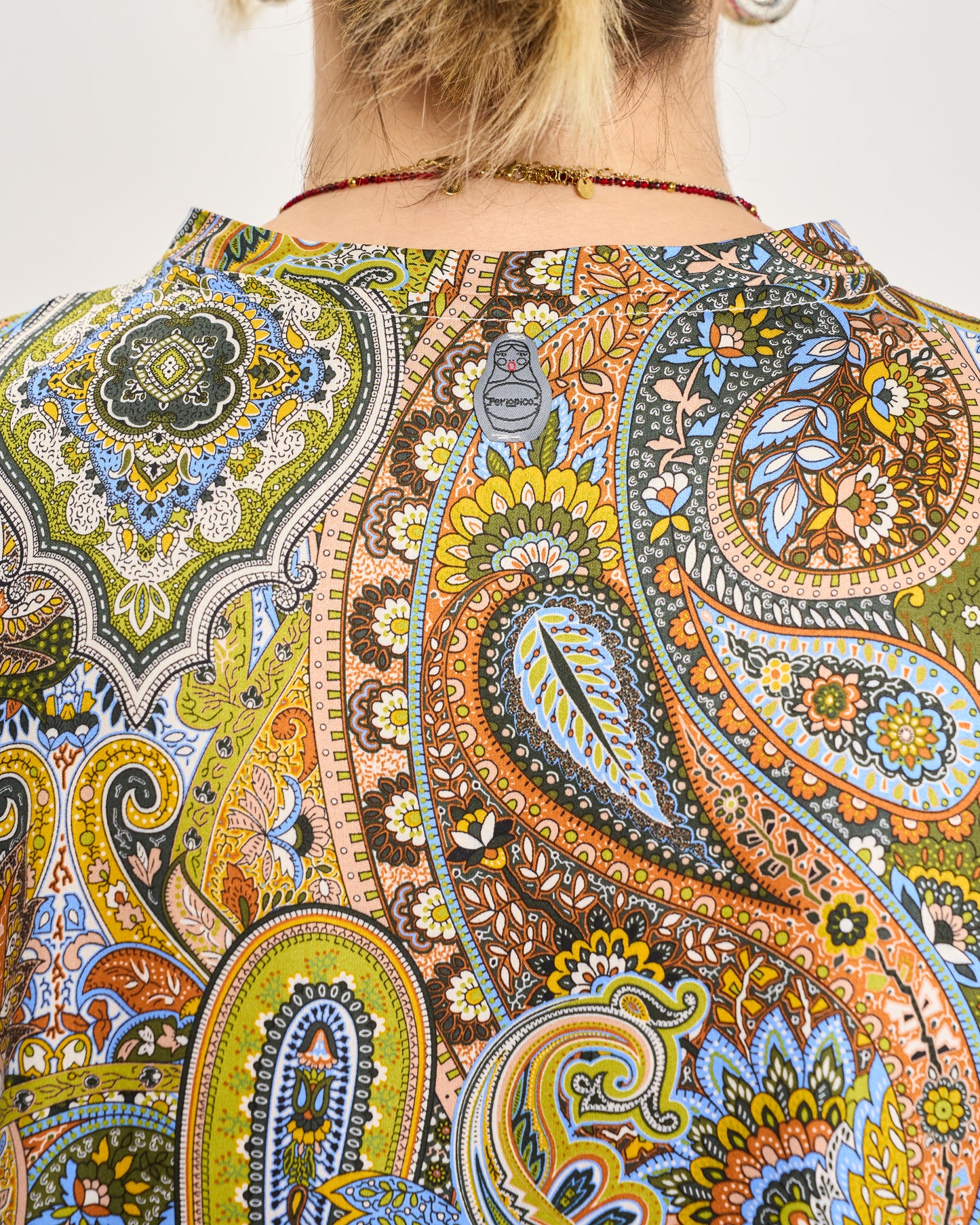 Camicia a Coreana Fantasia Cashmere