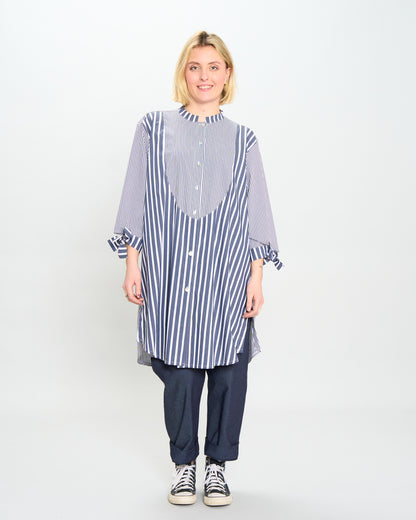 Camicia Over a Righe