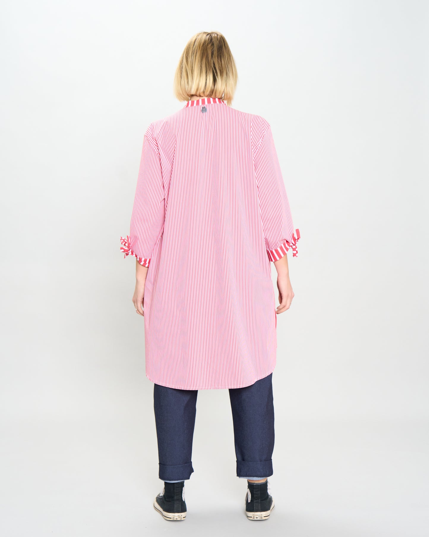 Camicia Over a Righe