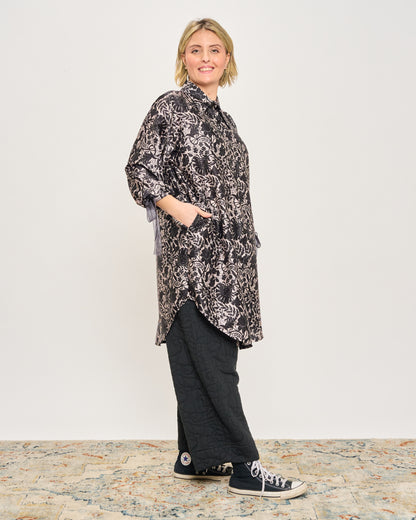 Camicia Over Anni '70 Fantasia