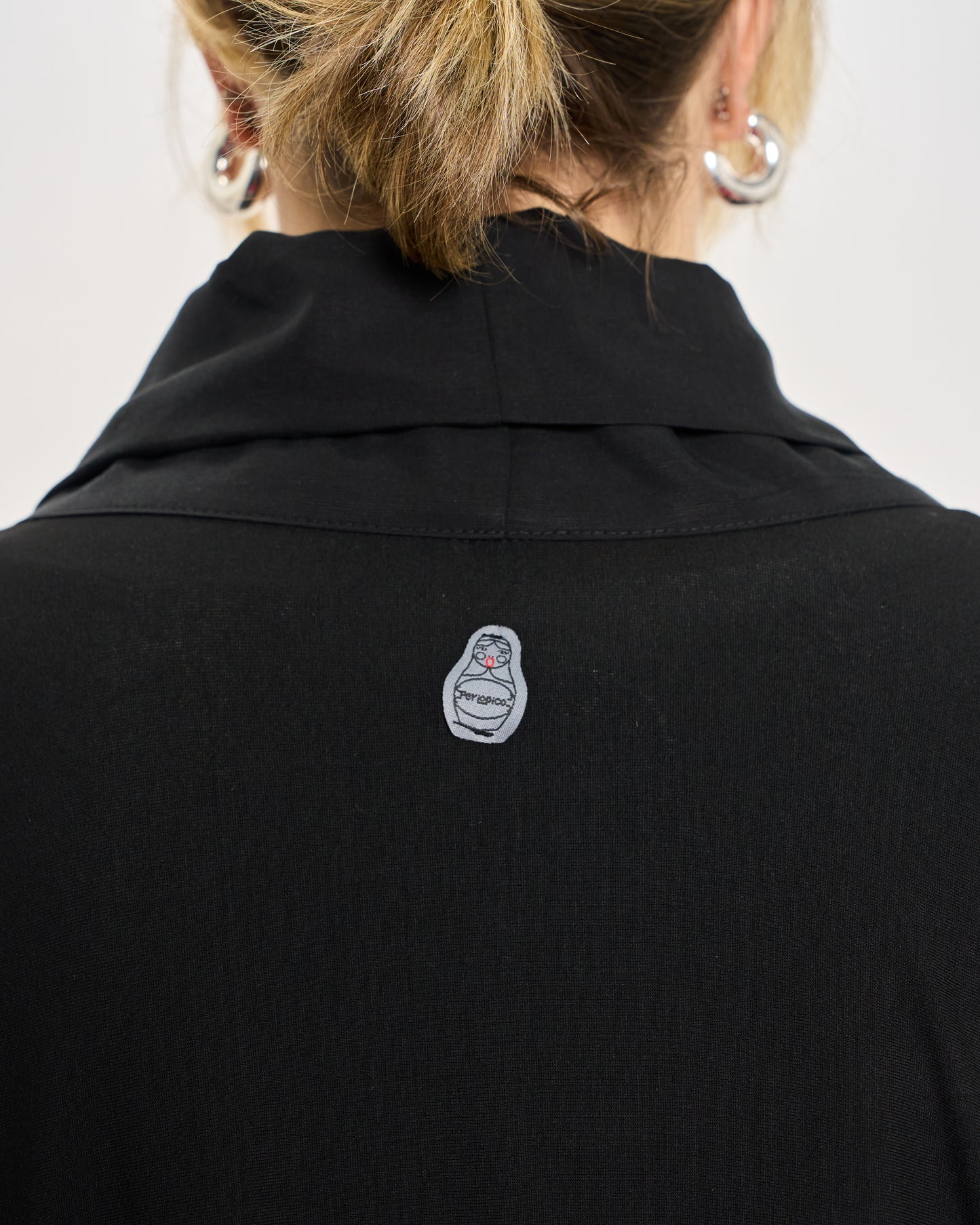 Shawl Collar Cardigan in Double Fabric