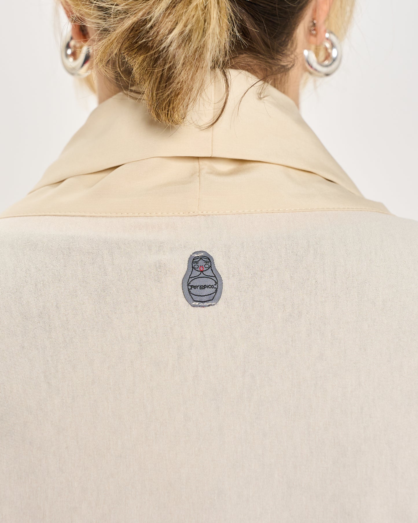 Shawl Collar Cardigan in Double Fabric